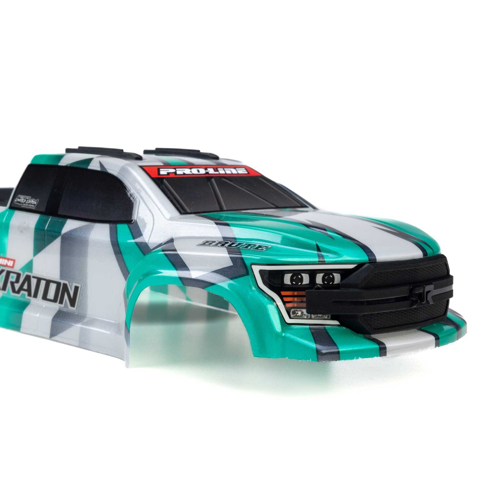 1/16 Limited Edition Pre-Cut/Pre-Painted Brute Body Checkmate with Clipless System: ARRMA MINI KRATON Horizon Hobby