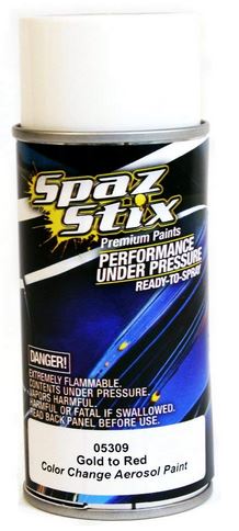 Spaz Stix: Polycarbonate Aerosol Paint, 3.5oz Can (Multiple Colors Available) HRP