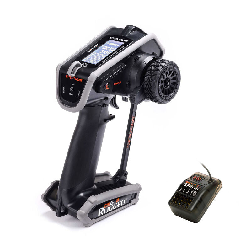 Spectrum DX6 Rugged 6-Channel DSMR Transmitter Only Horizon Hobby