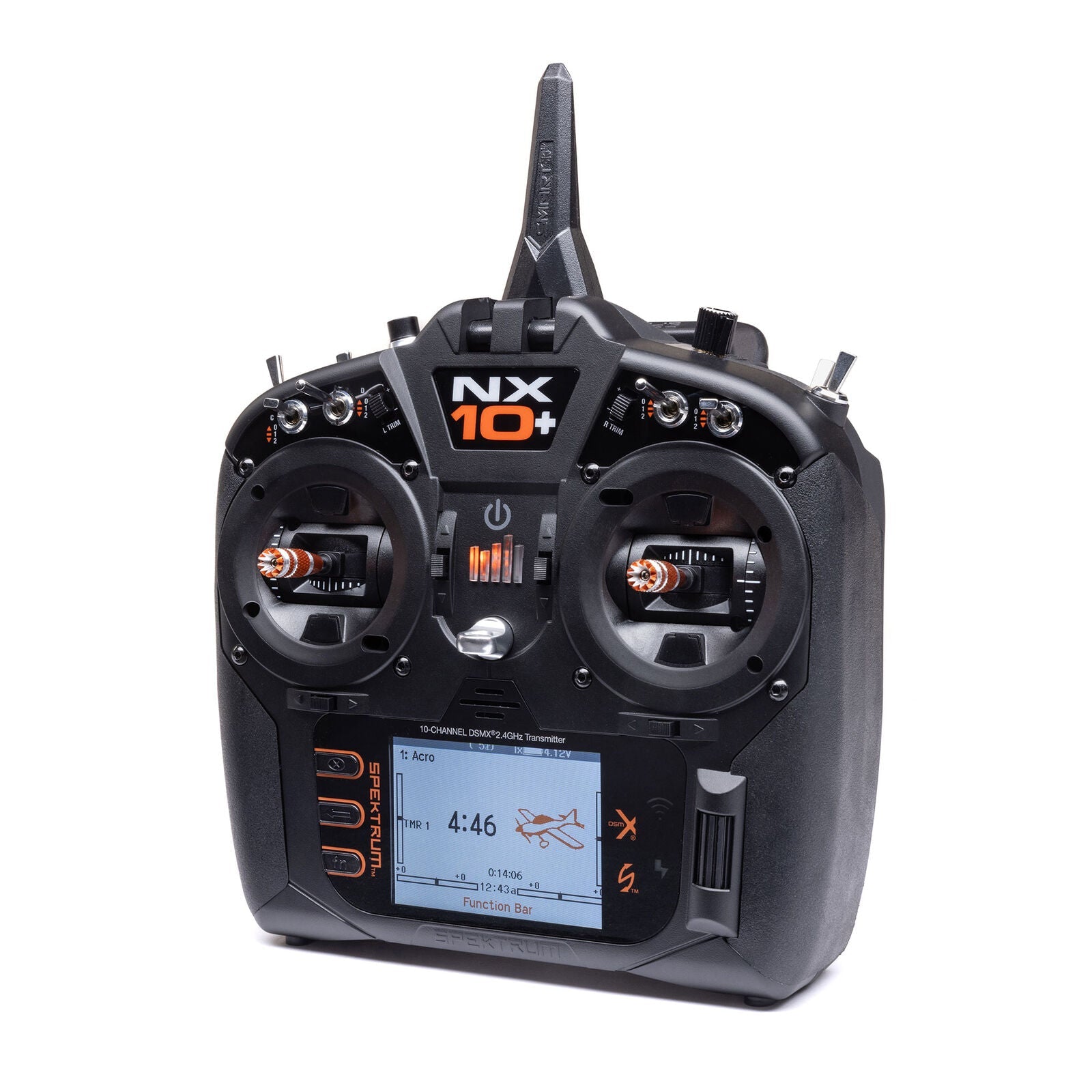 Spektrum NX10+ 20-Channel DSMX Transmitter Only Mode 2 (SPMR10120) Horizon Hobby
