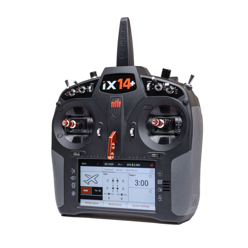 Spektrum iX14+ 20-Channel DSMX Transmitter Only (SPMR14010) Horizon Hobby