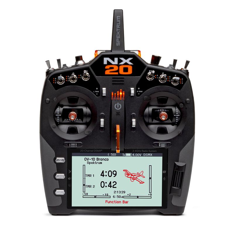 Spektrum NX20 20-Channel DSMX Transmitter Only (SPMR20500) Horizon Hobby