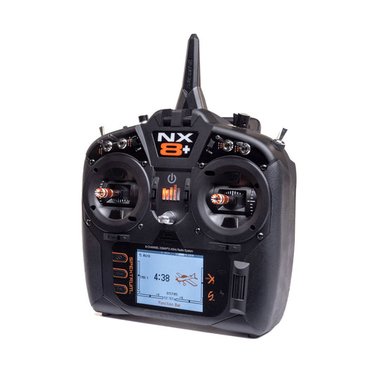 Spektrum NX8+ 20-Channel DSMX Transmitter Only (SPMR8210) Horizon Hobby