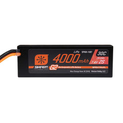 Spektrum 7.4V 4000mAh 2S 30C Smart G2 Hardcase LiPo Battery: IC5 (SPMX-1087) Horizon Hobby