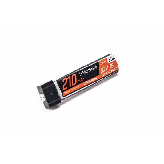 Spektrum: 3.7V 210mAh 1S 50C LiPo Battery: JST PH1.25 Connector (SPMX2101S50)