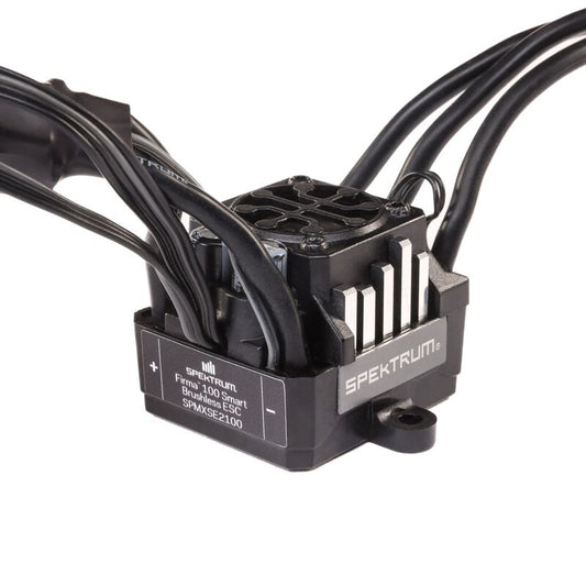 Spektrum: Firma 100A Black Edition Brushless Smart ESC, 2S-3S Horizon Hobby