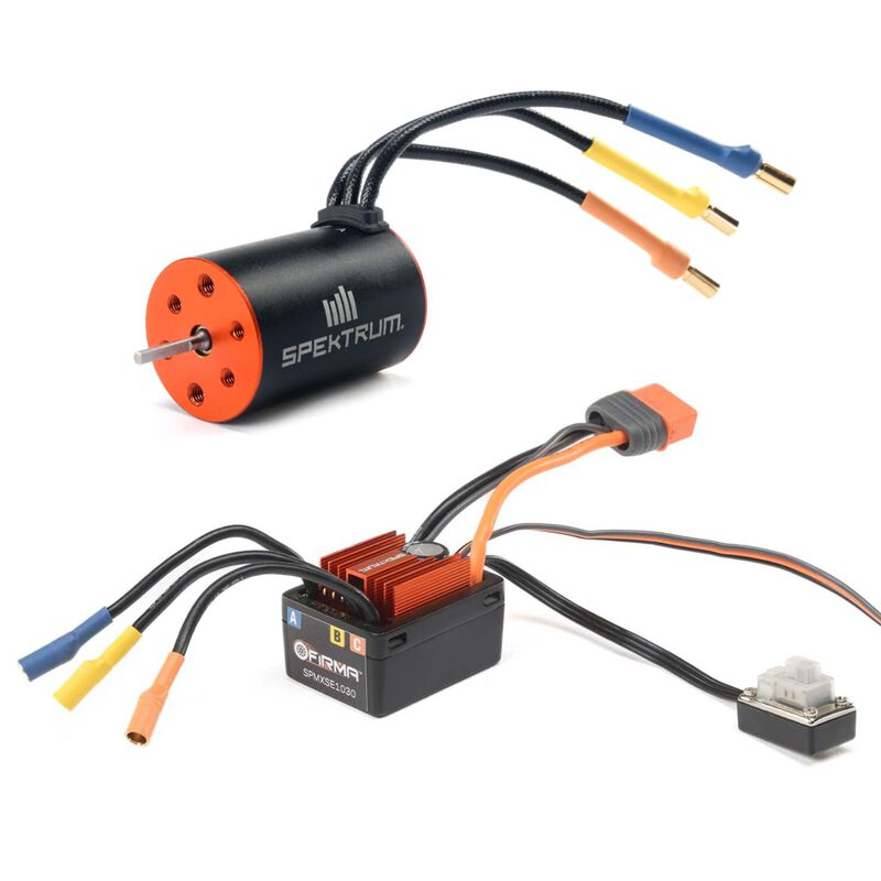 Firma 30A Brushless Smart ESC / 4500Kv Motor Combo: Minis (SPMXSEMC14) Horizon Hobby