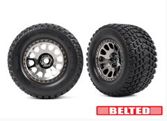 Traxxas Chrome XRT Pre-Mounted Gravix Tires (BELTED) (7862X) TRAXXAS