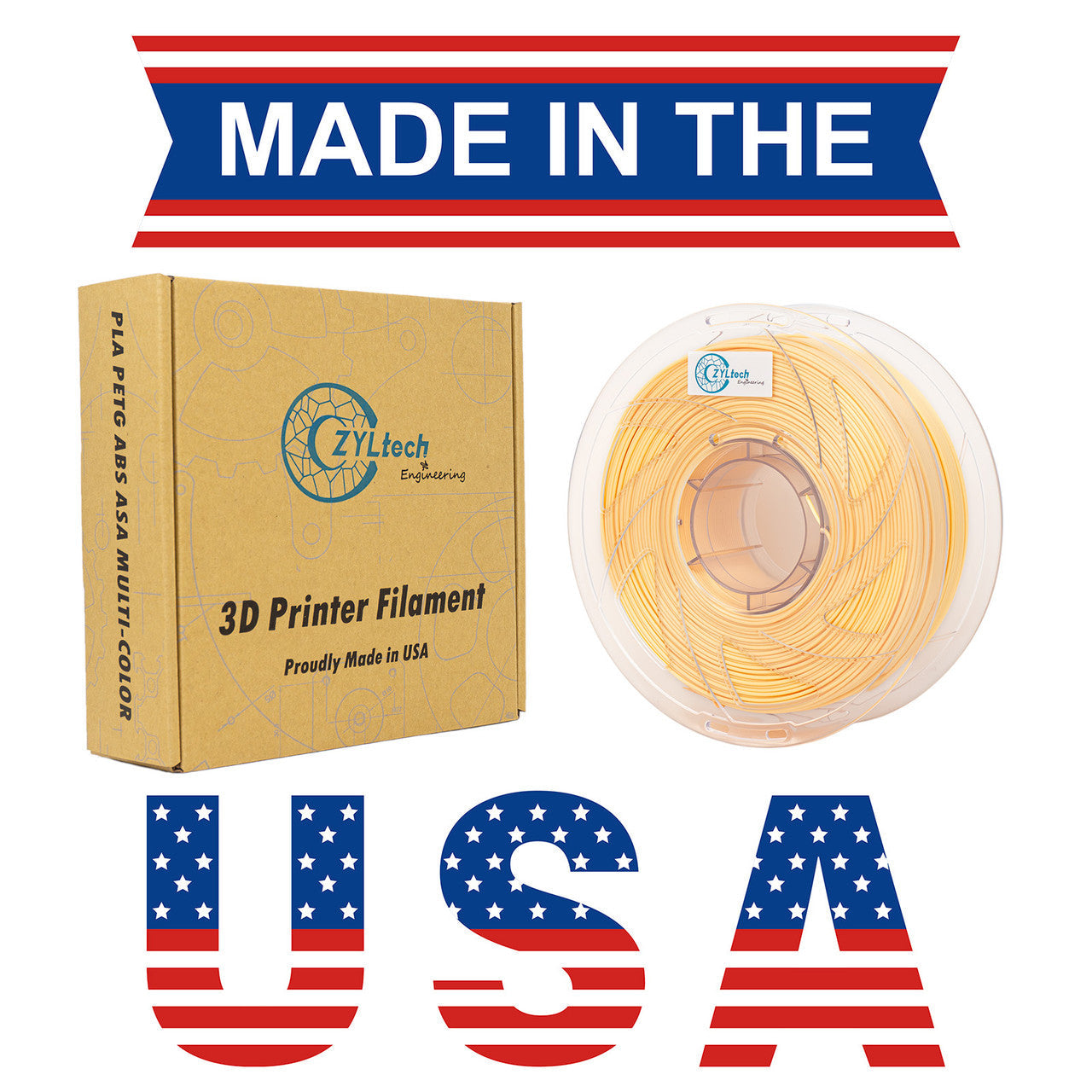 Zyltech 3D Printer Filament PLA 1.75mm 1kg ZYLtech
