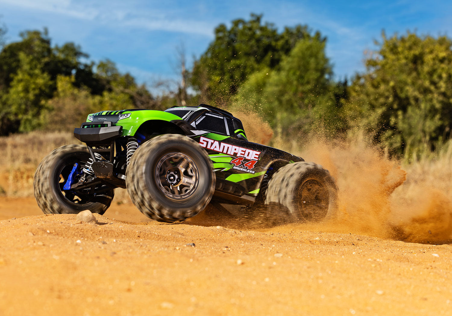 Traxxas Stampede 4X4 Brushless: 1/10 Scale 4WD Monster Truck (67154-4) (67154-4) TRAXXAS