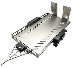 HRP 1/10 Scale Full Metal Trailer with LED Lights (Titanium) (BOL5005) HRP
