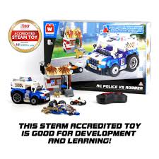 WiseBlockRC Police Car Auldey Toys of North America