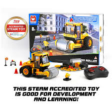 WiseBlockRC Pavement Roller Auldey Toys of North America
