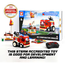 WiseBlockRC Firetruck Auldey Toys of North America