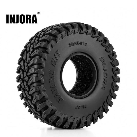 INJORA 1.0" 63*22mm MAVERIX M/T Tires (T1025) (4) INJORA