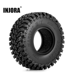 INJORA 1.0" 57*22mm MAVERIX M/T Tires (T1028) (4) INJORA