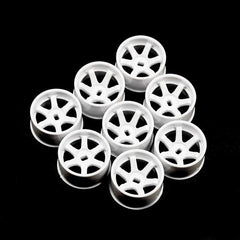 Yeah Racing Plastic Wide Rim Set 11mm (OffSet 0 +1 +2 +3) White for 1/28 AWD MINI-Z (WL-146WH) Yeah Racing