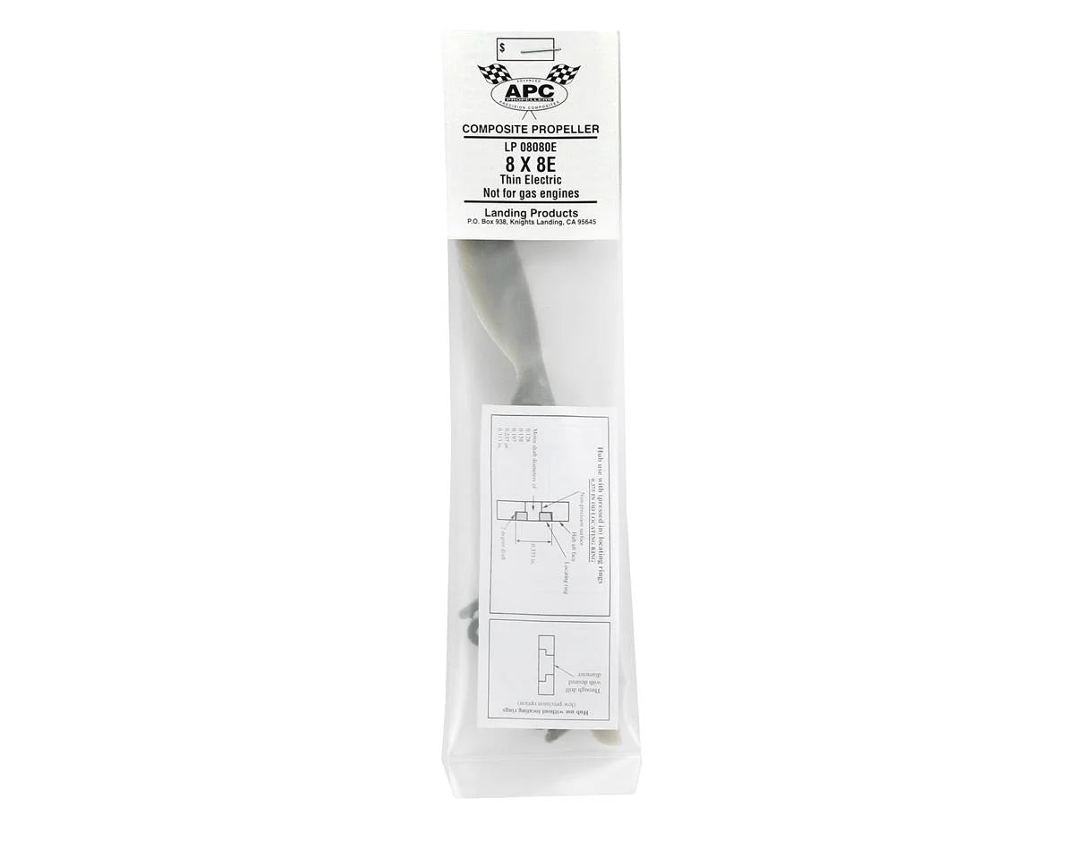 APC 8x8 Thin Electric Propeller Amain Hobbies