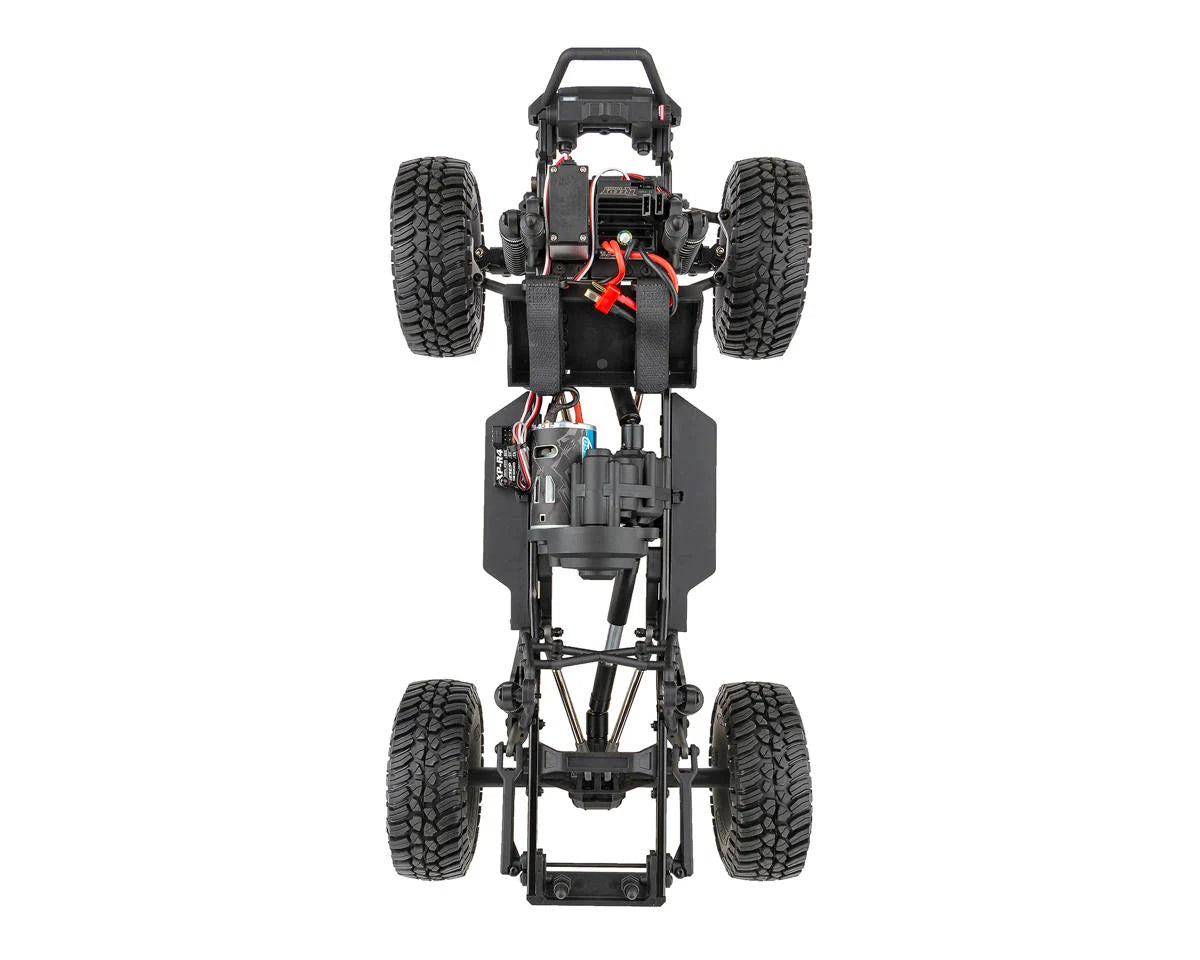 Team Associated Element RC Enduro Ecto Black Trail Truck 4x4 RTR Rock Crawler w/2.4GHz Radio (ASC40122) Amain Hobbies