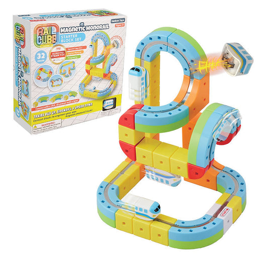 RailCube Magnetic Monorail Starter Set(RC-24076-1) Meekins Corporation