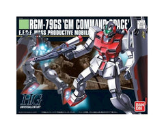 Bandai: 0080 #51 HGUC RGM-79GS GM Space Command HG Gundam 1/144 Action Figure Model Kit Heartland Hobby