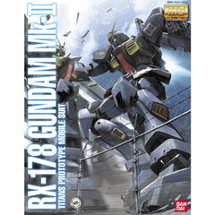 Bandai MG 1/100 RX-178 Gundam Mk-II Ver.2.0 (Titans) Model Kit (BAS1141924) Heartland Hobby