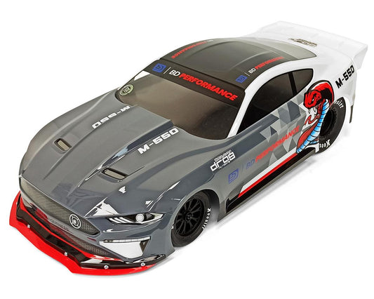 Bittydesign M-550 1/10 Pro No Prep Street Eliminator Drag Racing Body (Clear) Amain Hobbies