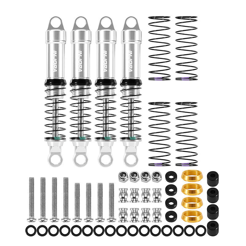 INJORA LS 59mm Aluminum Oil Shocks for 1/18 Redcat Ascent-18 HPI Venture18 INJORA