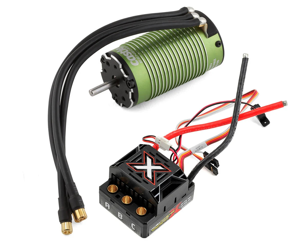 Castle Creations Monster X 1/8 Brushless Combo w/1515 V2 Sensored Motor (2200Kv) (CSE010014506) Amain Hobbies