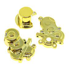 Redcat Transmission Case w/ Gear Cover (Gold) (1 set) (RER25835) Redcat