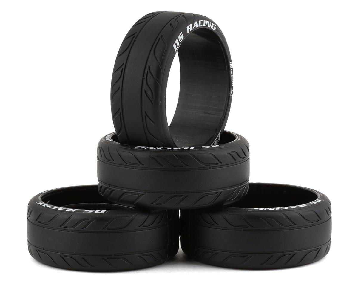 DS Racing Finix Friction HF Treaded Drift Tires (4) (HF-5) (DSC-HF-5SE) Amain Hobbies