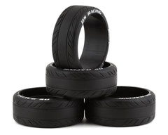 DS Racing Finix Friction HF Treaded Drift Tires (4) (HF-5) (DSC-HF-5SE) Amain Hobbies
