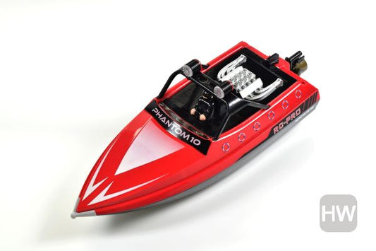 RC PRO Phantom 10 R/C Jet Boat Red (RCPRO-PHANTOM10) RC PRO