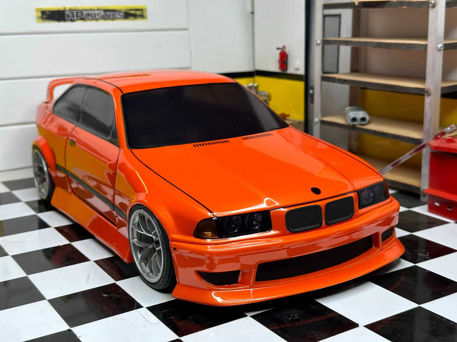 APlastics E36 Coupe widebody kit v2 APlastics