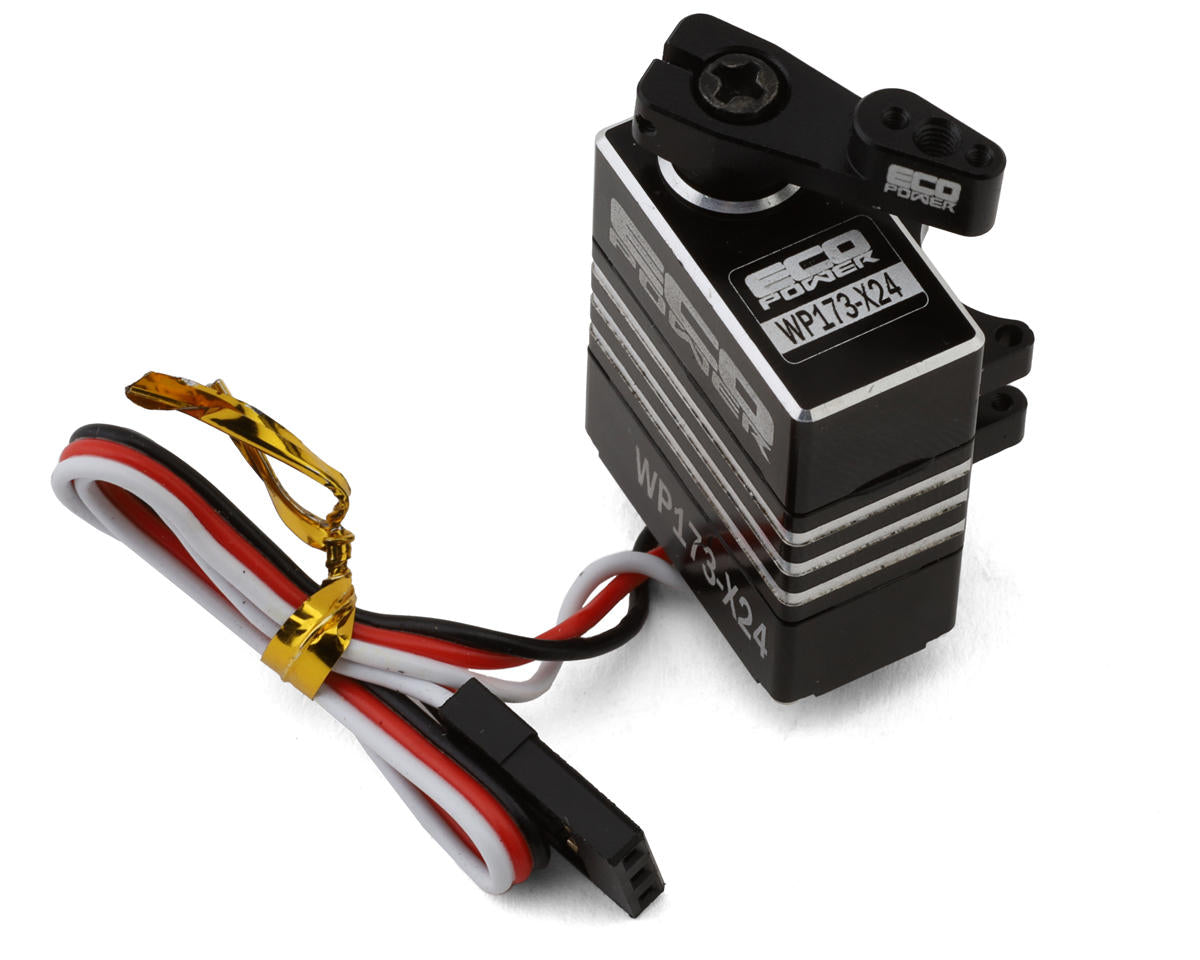 EcoPower WP173-X24 Aluminum Digital Micro Servo Direct Fit For Axial™ SCX24 (HV) (Waterproof) (ECP-173-X24) Amain Hobbies