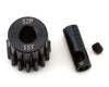 EcoPower Steel 32P Pinion Gear (Mod .8) (5mm Bore) (15T) w/3.17mm Reducer Sleeve Amain Hobbies