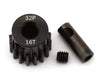 EcoPower Steel 32P Pinion Gear (Mod .8) (5mm Bore) (16T) w/3.17mm Reducer Sleeve Amain Hobbies