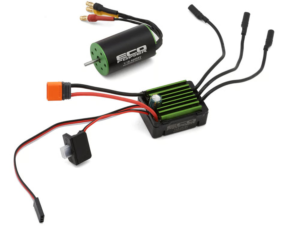 EcoPower 35A Brushless ESC & Motor Combo for ARRMA® Grom (4600kV) w/IC2 Connector Amain Hobbies