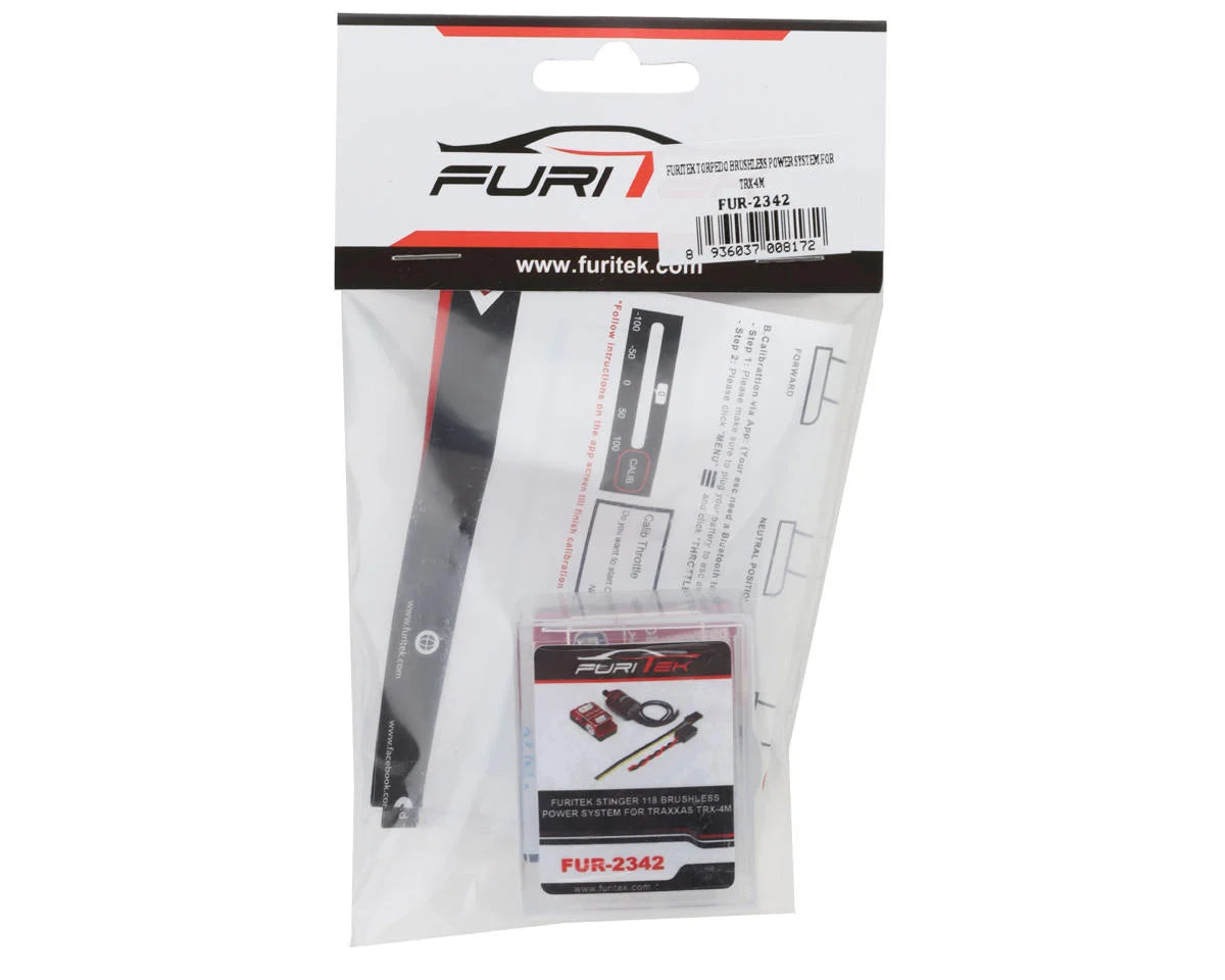 Furitek Traxxas TRX-4M Torpedo 118 Brushless Combo w/Python Pro 40A ESC & Cedar 3456kV Motor Amain Hobbies