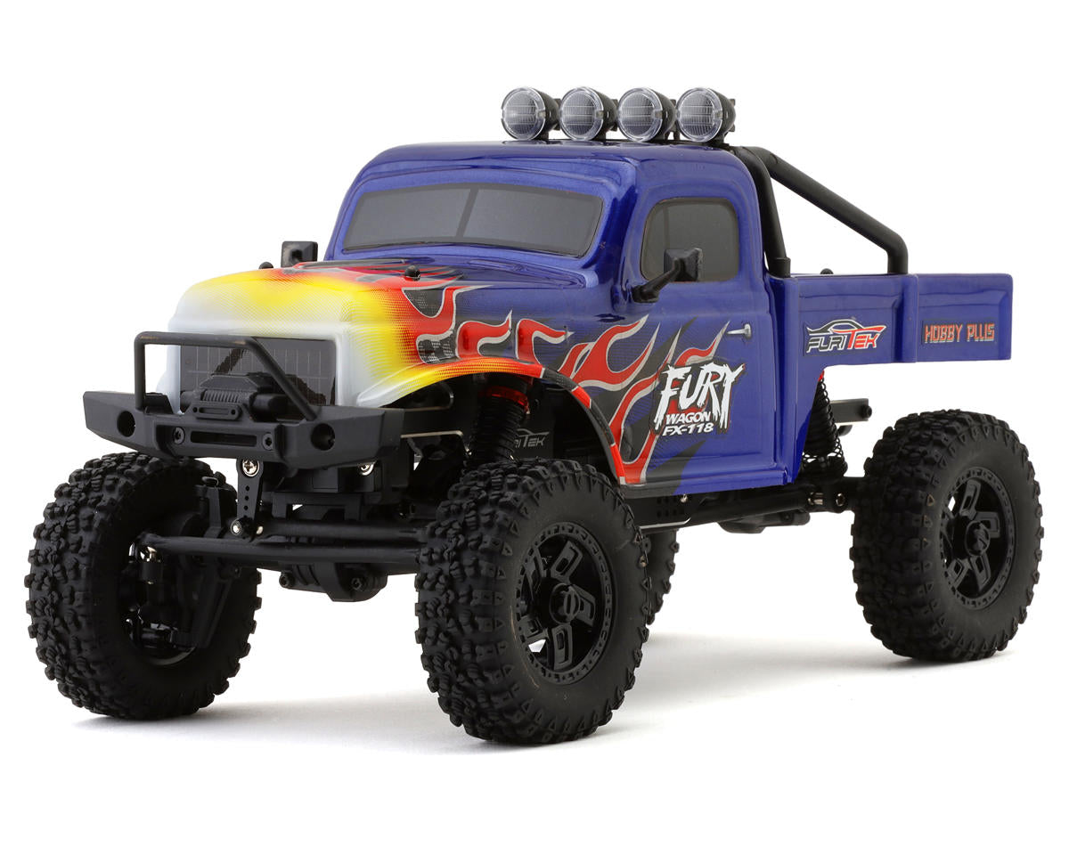 Furitek FX118 Fury Wagon 1/18 RTR Brushless Rock Crawler Amain Hobbies