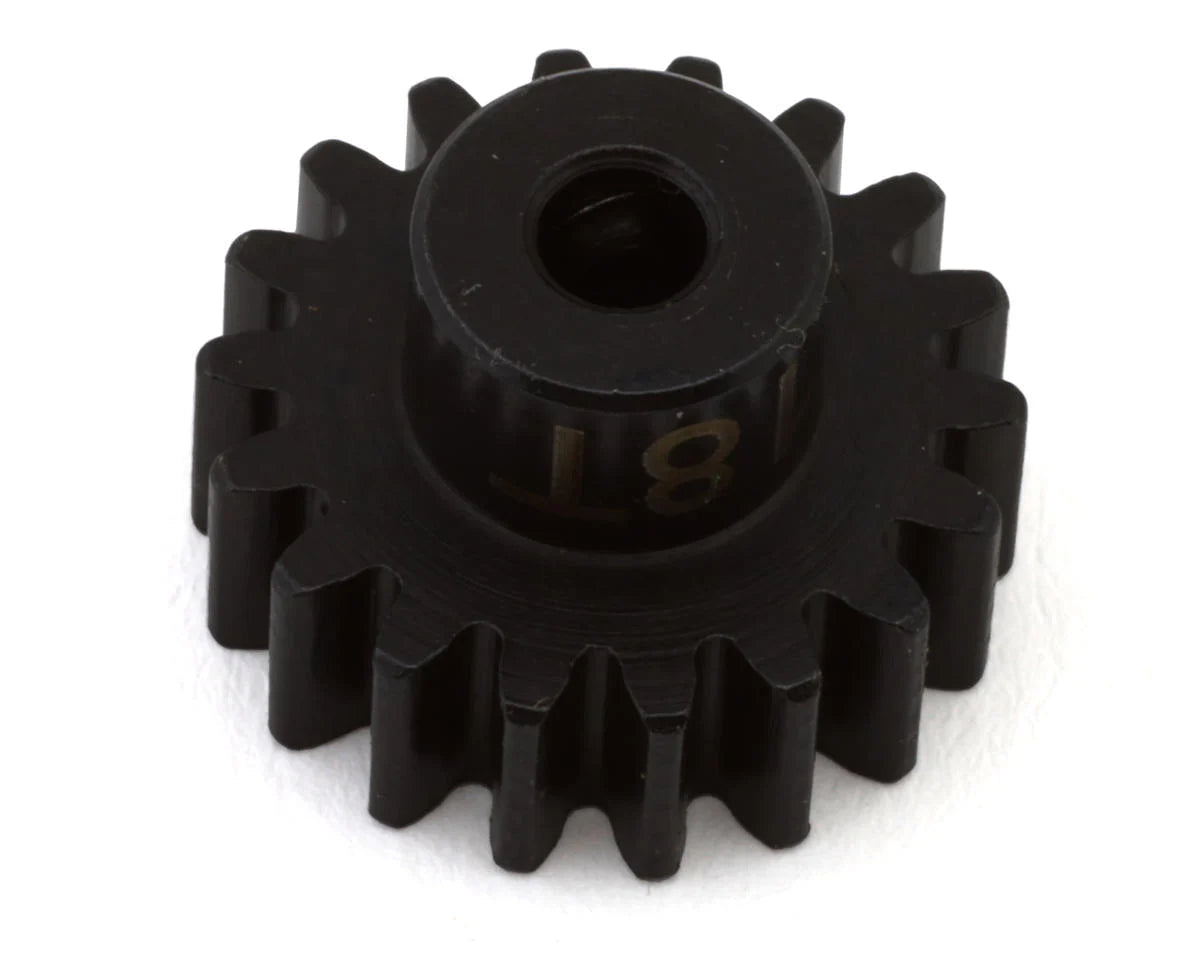 Hot Racing Steel 32P Pinion Gear (Short) (3.17mm Bore) (18T) Amain Hobbies