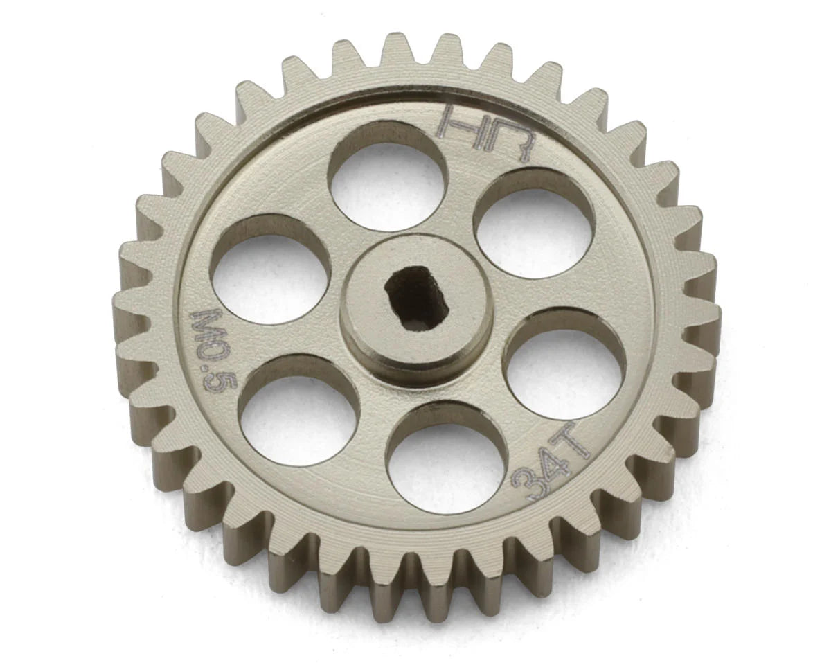 Hot Racing Losi Micro-B Aluminum Speed-Run Spur Gear (34T) (HRALMCB34HM05) Horizon Hobby