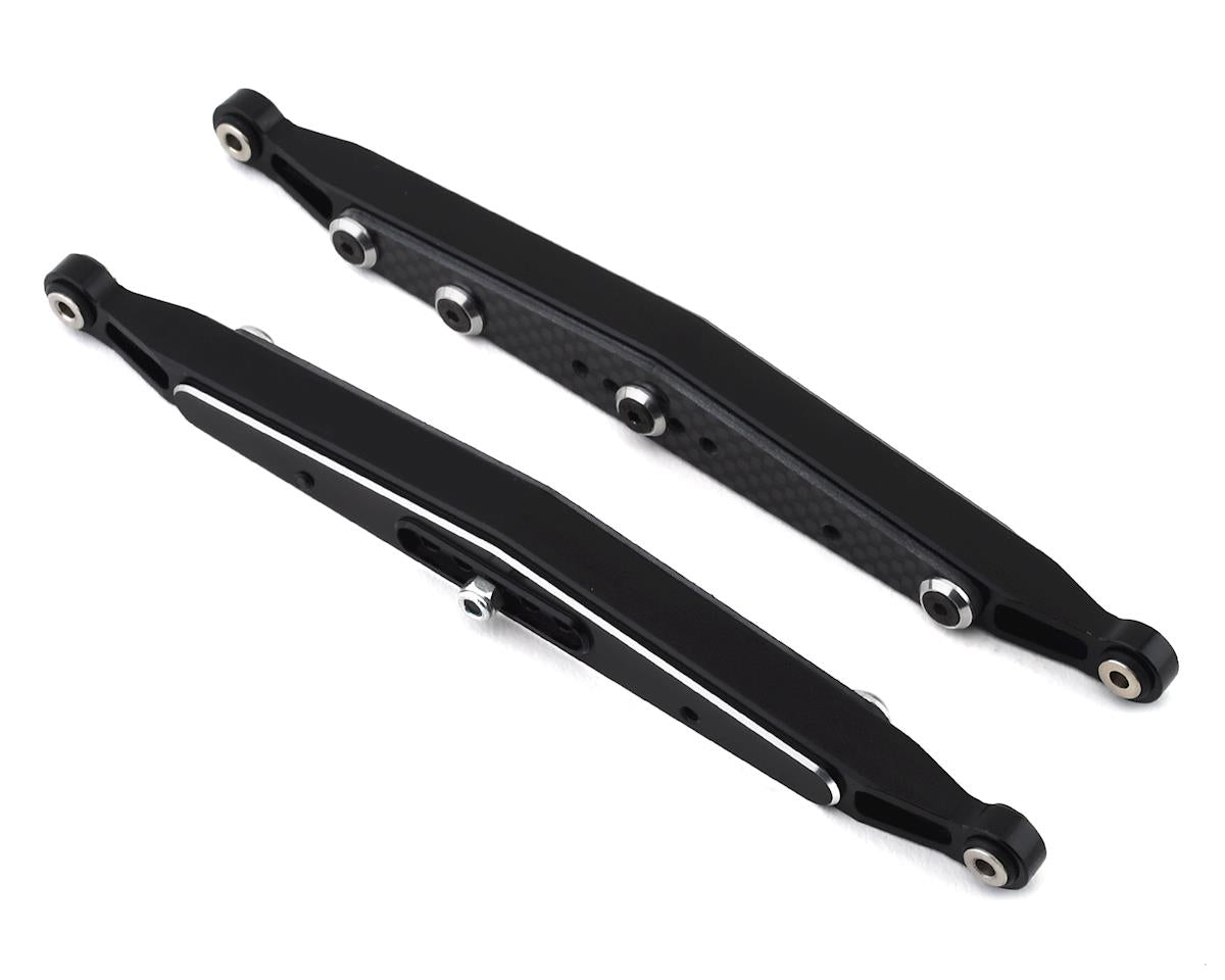 Hot Racing Losi Baja Rey/Rock Rey Aluminum/Carbon Fiber Rear Lower Links (HRALRR56L01) Amain Hobbies