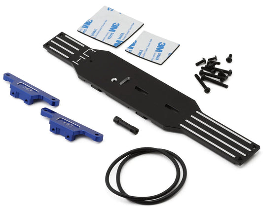 Hot Racing Aluminum Shock Towers & Chassis Brace Set for Traxxas® Mini Maxx® Hot Racing