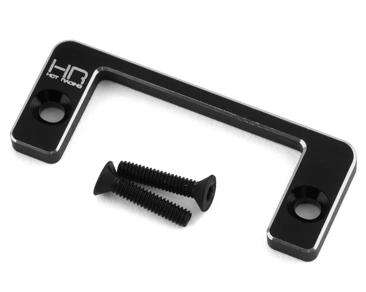 Hot Racing: Losi Mini-T 2.0/Mini-B Aluminum Servo Bracket Brace (Black) (HRAMTT24X01) Hot Racing