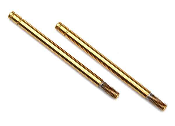 Traxxas TiN-Coated Steel 3x47 mm GTS Shock Shafts (2) TRAXXAS
