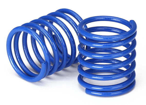 Short Blue Ultra Shock Springs(2) (3.7-Rate)(TRA8362X) TRAXXAS