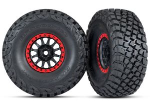 Traxxas Tires and Wheels, Assembled, Glued (8474) TRAXXAS