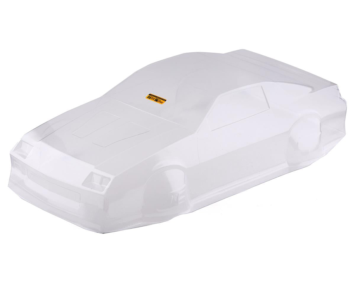 JConcepts 1987 Chevy Camaro IROC Drag Racing Body (Clear) Amain Hobbies