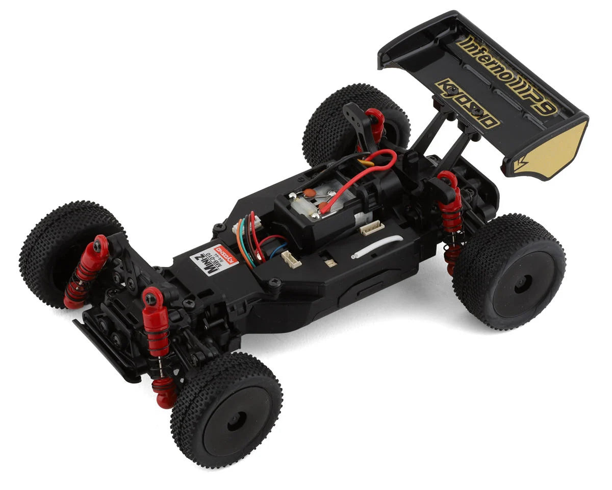 Kyosho MB-010 Mini-Z Inferno MP9 4WD Micro Buggy Readyset (White/Black) w/2.4GHz Radio (KYO32093WBK) Kyosho America